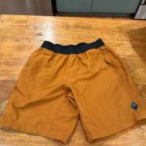 Prana burnt orange shorts